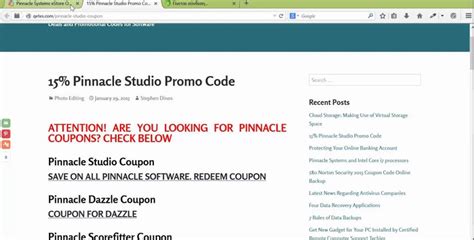 codigo pinnacle|Pinnacle Studio Coupon Codes, Discounts and Promos.